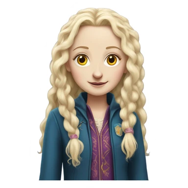 Luna in Harry potter sticker