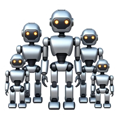 AI Robots sticker