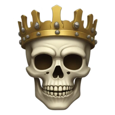 Skull king sticker