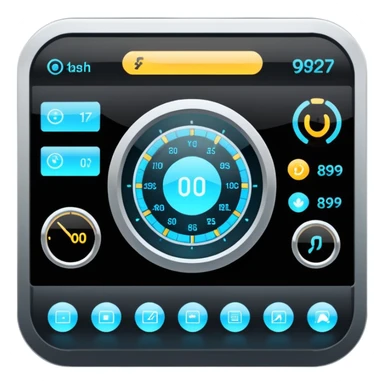 Dashboard data dash panel sticker