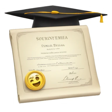 qualification diploma sticker