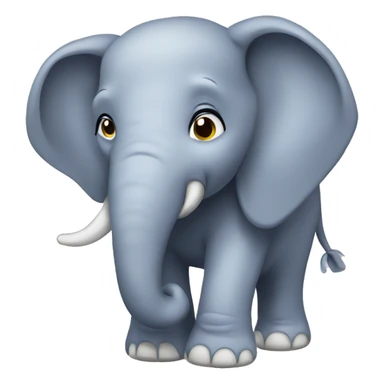ellie the elephant  sticker