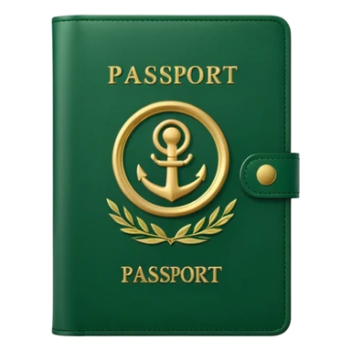green Passport sticker