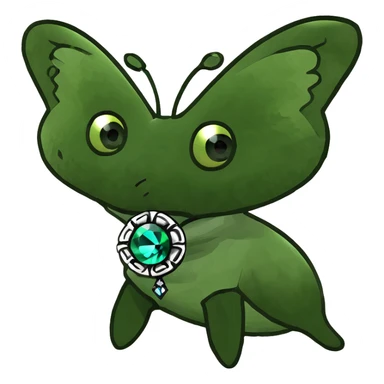 pink butterfly jewel sticker