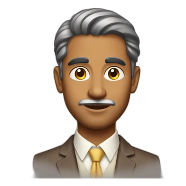 Indian rich man sticker