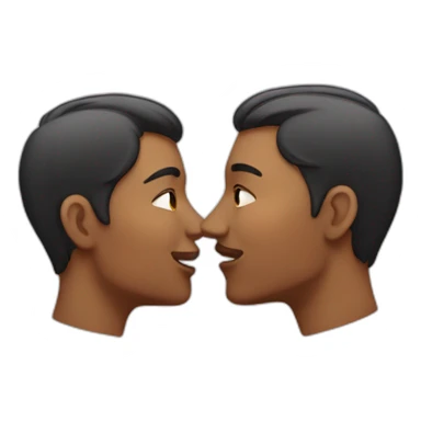 Man and woman kiss  sticker