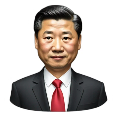 President Xi sticker