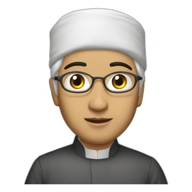 Prière islam sticker