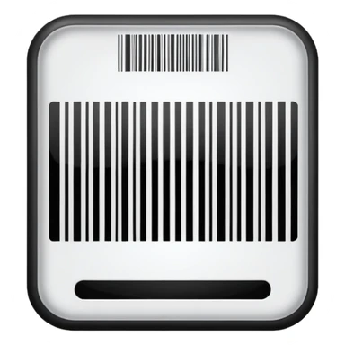 Barcode label sticker