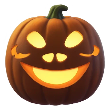 Crave Cat glowing Jack-o-lantern sticker