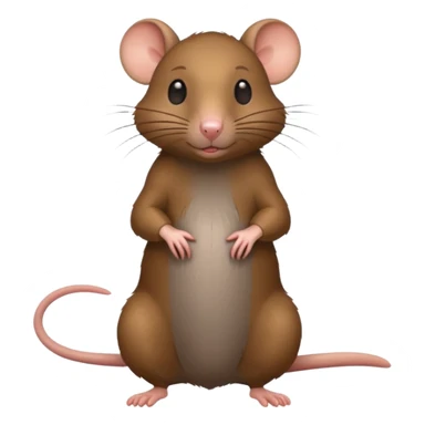 A rat doing 67 sticker