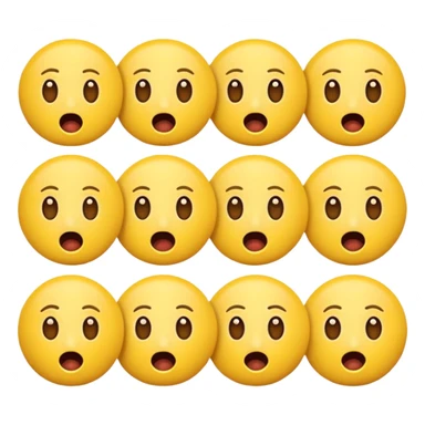 amazed enojis sticker