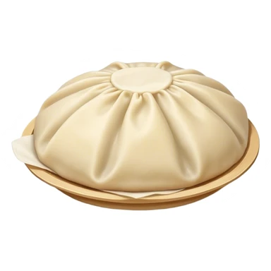 a single buuz Mongolian steamed dumpling  sticker