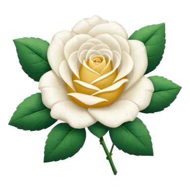 Yorkshire flag (white rose on blue background) sticker