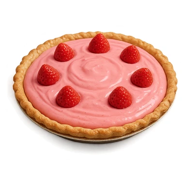 pink pie sticker