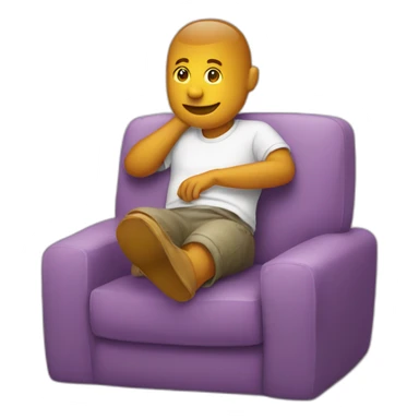 The week-end chilling sticker