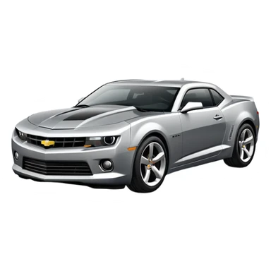 Grey Camaro  sticker