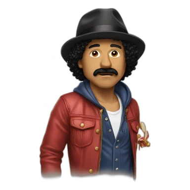 Menace-Santana sticker