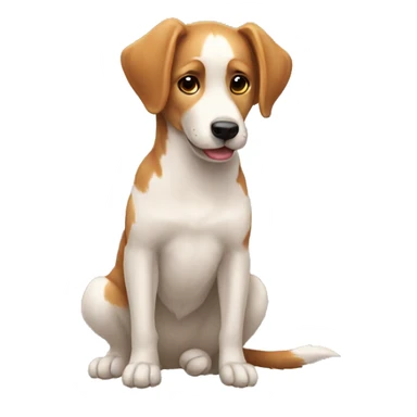 Perro i gallina sticker