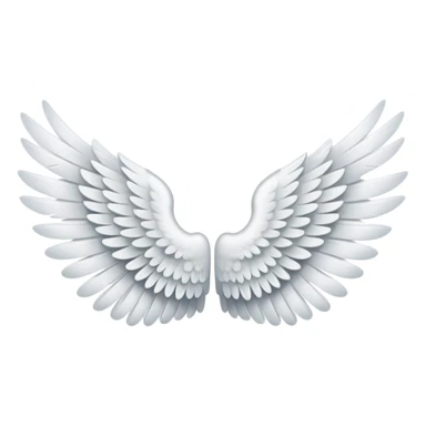 Angel wing sticker