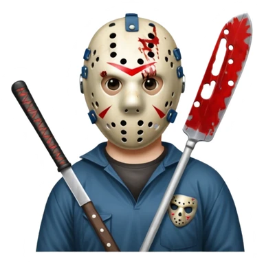 Jason voorhees sticker