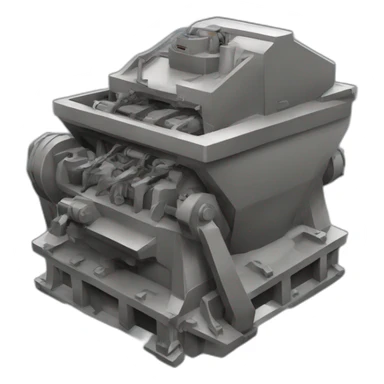 crusher machine sticker
