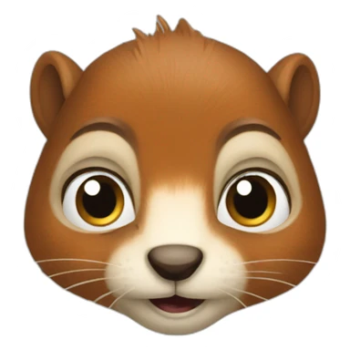 Secreto squirrell sticker