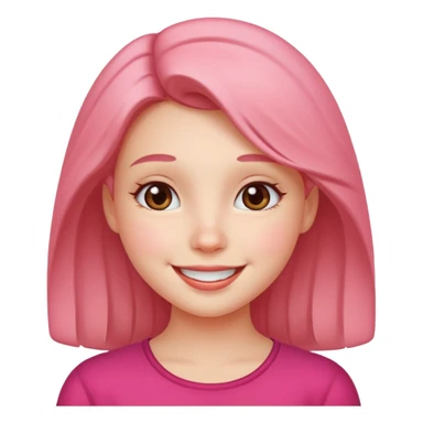 Make a cute girl sticker