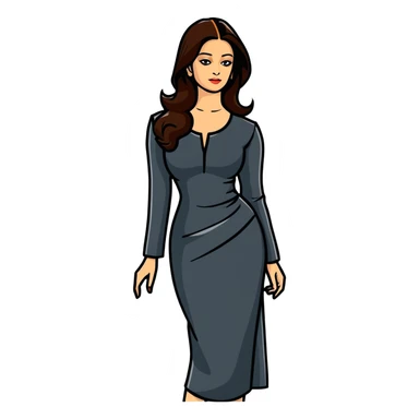 Aishwarya Rai, Bollywood actress, Miss World, elegant pose sticker
