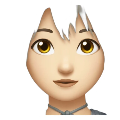 hitomi from cat's eye sticker