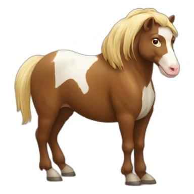 Singes qui fait du cheval sticker
