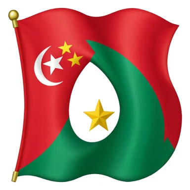 flag of Dagestan sticker