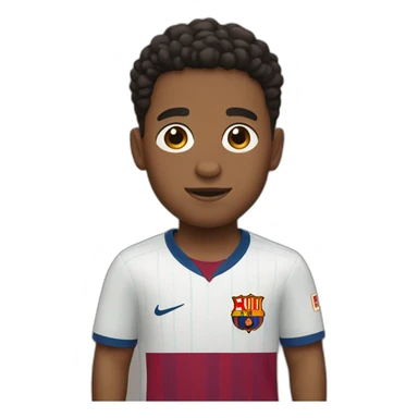 barcelona boy sticker