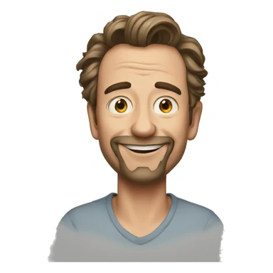 Caricatura de tom sticker