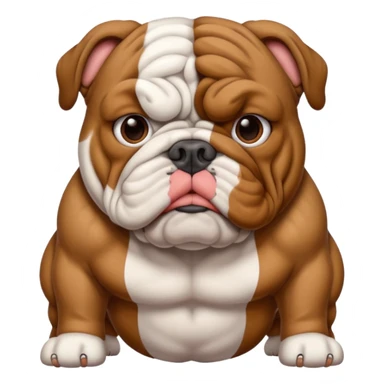 Bull dog sticker