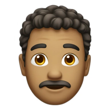 Tête qui rigole sticker