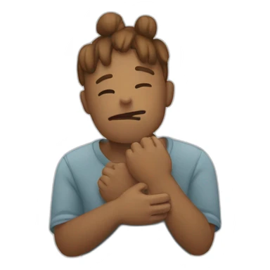 TIRED HURT HANDS sticker