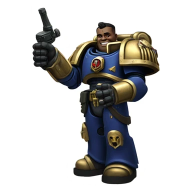 Warhammer 40k space marine Thumbs up sticker