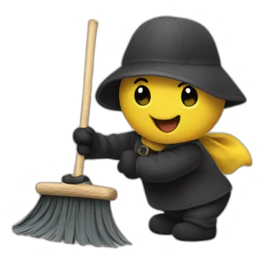 Sweep from Sooty and sweep sticker