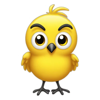 tweety cartoon sticker