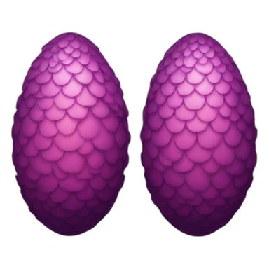 Dragon egg black sticker