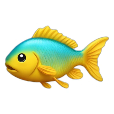 fish in a bath ro sticker