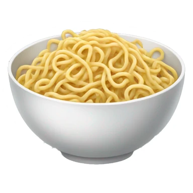 Bowl of noodles  sticker