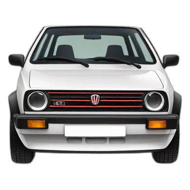Golf 2 gti sticker