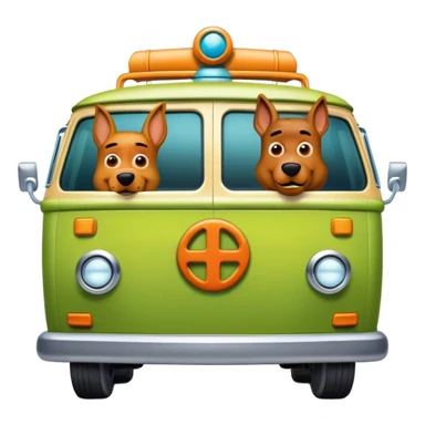 scooby doo mystery machine sticker