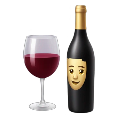 Copa de vino sticker