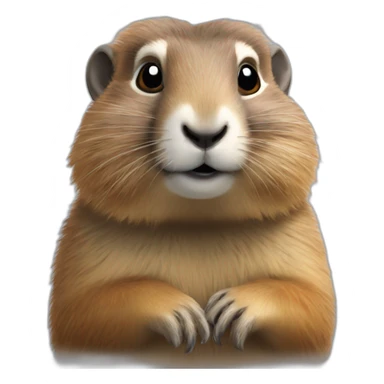 Marmotte enragée sticker