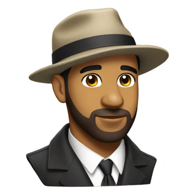 drake with hat sticker