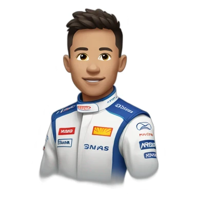 Alexander Albon — Williams F1 Driver sticker