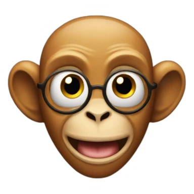 monkey emoji stupid sticker